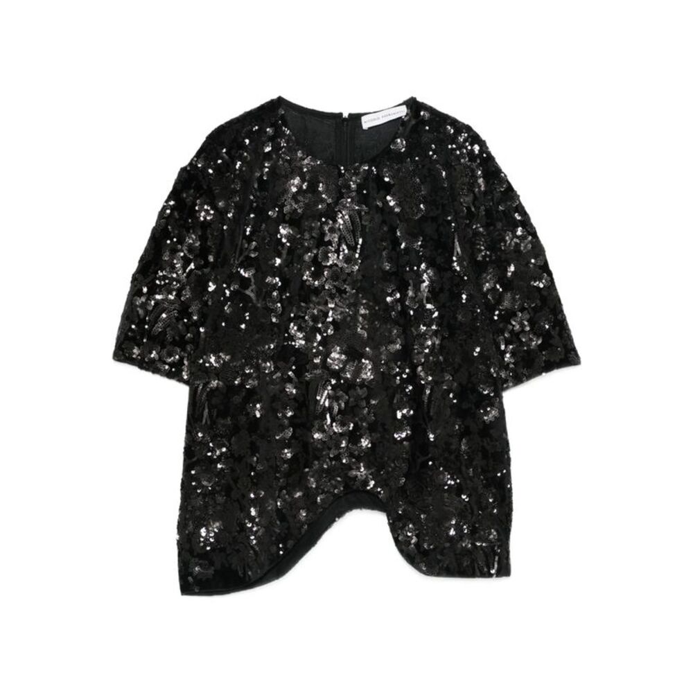 Niccolò Pasqualetti Black Tops - Blouses Women